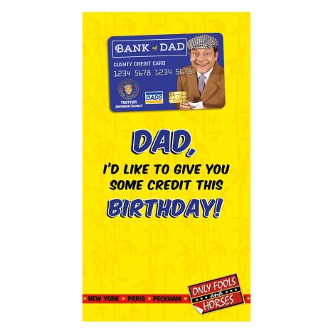 Only Fools & Horses Bank Of Dad Birthday Card £2.39